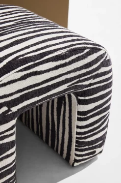 Pastill Odette puf Zebra Outlet