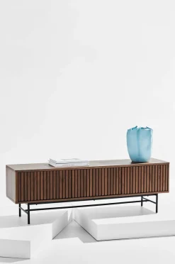 Pastill Tv-Bænke>Rue TV-møbel Valnøddefiner