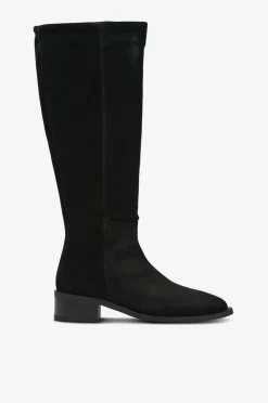 Pavement Støvler>Støvler Finka Black suede 017