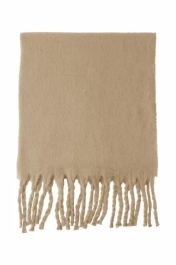 pieces Halstørklæde pcNikita Long Scarf Silver mink Outlet