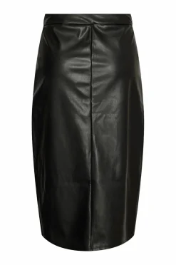 pieces Nederdel pcOlga HW Midi Skirt MM Jrs Black Clearance