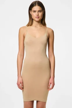 pieces Underkjole pcBallroom Long Singlet BC Nature Best