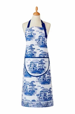 Pimpernel Forklæde Blue Italian Blå/hvid