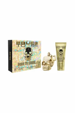 Police Giftbox To Be Borntoshine Man EDT40/Body Shampoo 100 Ml No Color Sale