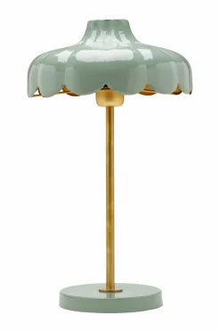 PR Home Bordlamper>Bordlampe Wells, 50 cm Grøn/guld