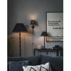 PR Home Lampefødder>Lampefod Chloe 61 cm Black mdf/metal