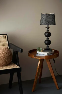 PR Home Lampefod Flory 45 cm Sort Discount