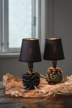 PR Home Lampefod Kotten 19 cm Sort Sale