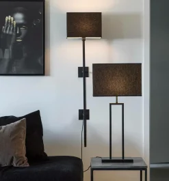 PR Home Lampefod Rod 61 cm Sort Outlet