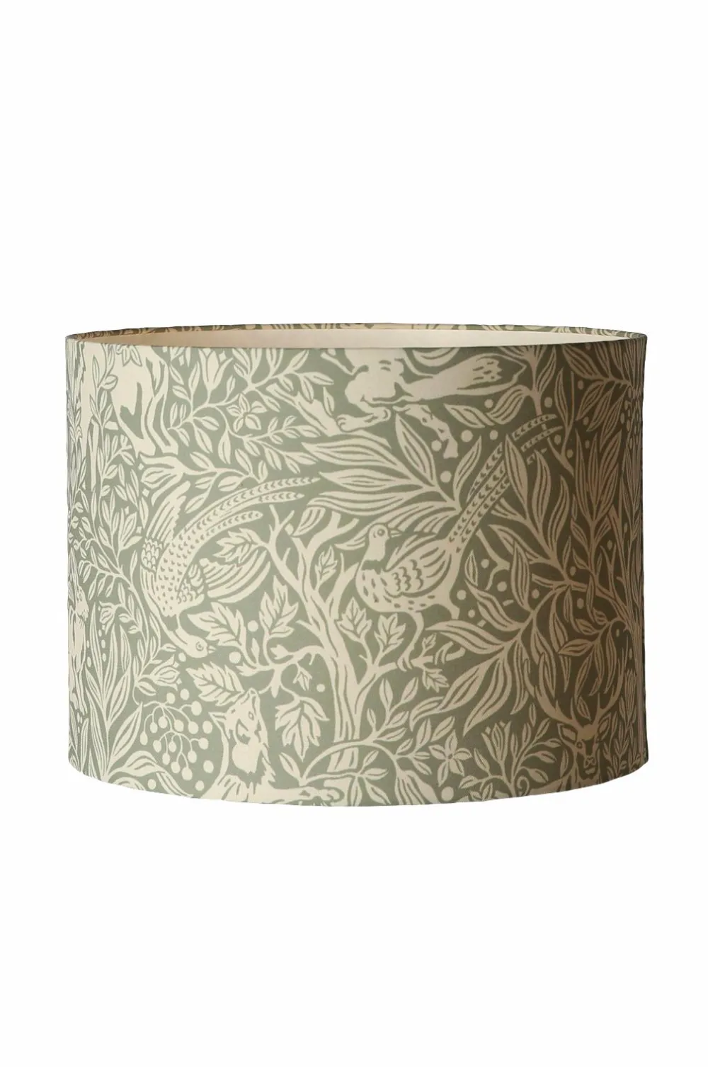 PR Home Lampeskærm Sara Printed 35cm Eldertree Grøn Outlet