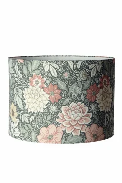 PR Home Lampeskærm Sara Printed 35cm Dahlia Grøn