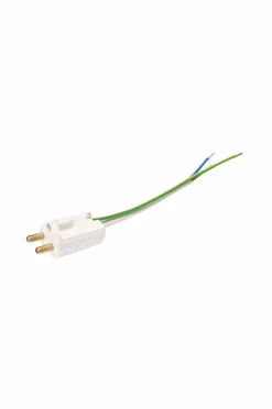 PR Home Lampetilbehør>Loftkontakt klasse 1, jordet 14 cm Hvid