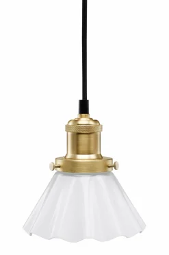 PR Home Pendler>Pendel August, bølget 15 cm Hvid