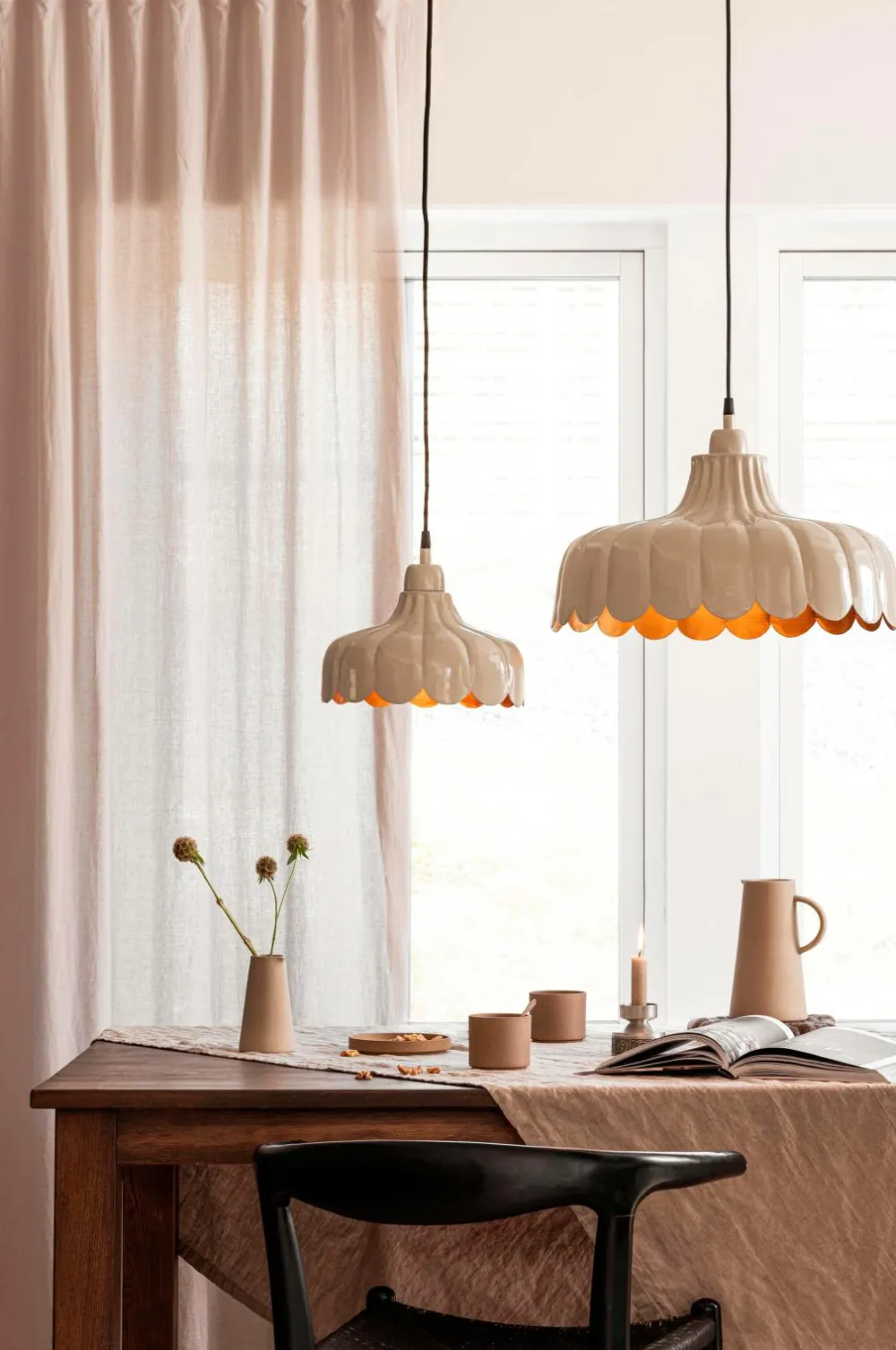 PR Home Pendler>Pendel Wells 24 cm Beige