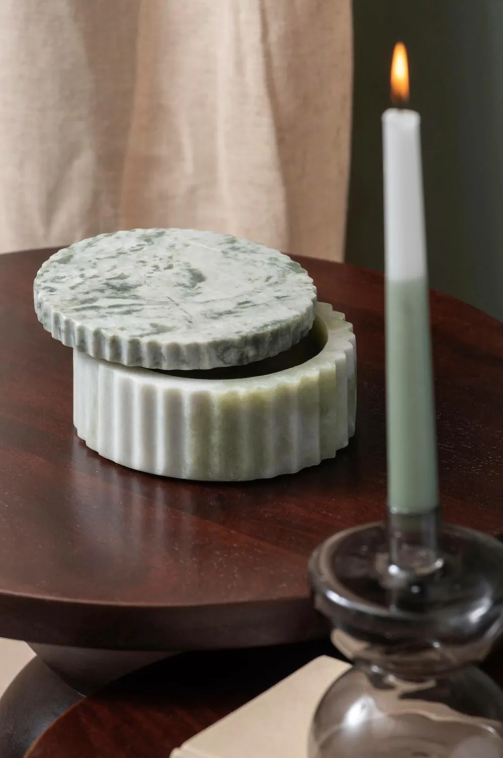 Present Time Skål med Lid Himalaya-grøn Online