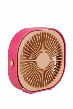 PRINTWORKS Husholdningselektronik>Bærbar ventilator - Fantastic Cerise