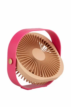 PRINTWORKS Husholdningselektronik>Bærbar ventilator - Fantastic Cerise