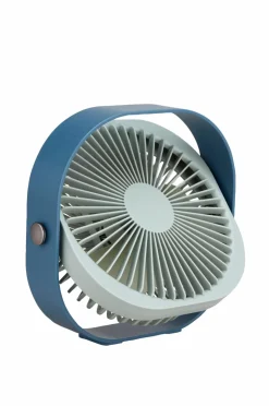 PRINTWORKS Husholdningselektronik>Bærbar ventilator - Fantastic Petrolblå