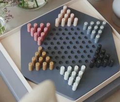 PRINTWORKS Pynteting>Classic - Chinese Checkers Beige