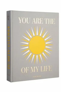 PRINTWORKS Fotoalbum - You are the Sunshine (L), 21x28 cm Lysegrå Best