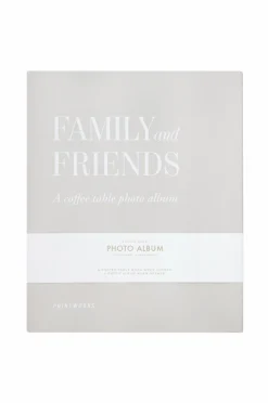 PRINTWORKS Pynteting>Fotoalbum - Family and Friends Lysegrå