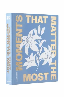 PRINTWORKS Småopbevaring>Fotoalbum - Øjeblikke, der betyder mest Blå Multi