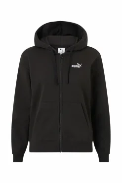 Puma Sweatshirts & Hoodies>Hættetrøje Ess Small No. 1 Logo Comfort Full-zip Hoodie FL Puma black