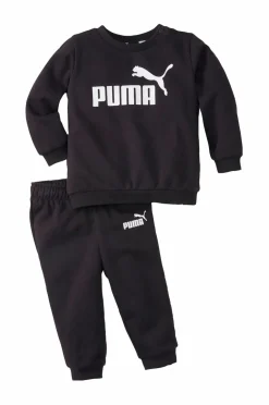 Puma Trøjer>Joggingsæt Minicats ESS Crew Jogger FL Cotton black