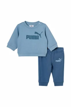 Puma Sæt Minicats Ess Crew FL Inf Cool blue Best