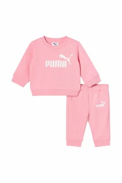Puma Trøjer|Bukser, Jeans & Leggings>Sæt Minicats Ess Crew FL Inf Pinkscape