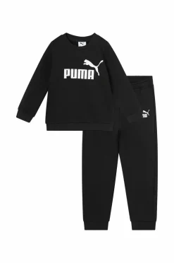 Puma Trøjer|Sæt Til Børn>Sæt Minicats Ess Crew FL Inf Puma black