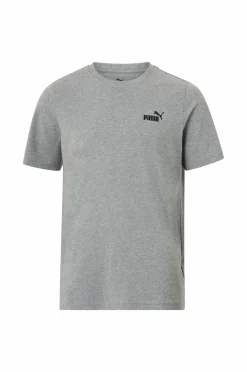 Puma Træningstøj|Træningstøj>T-shirt Ess Small No. 1 Logo Medium gray heather