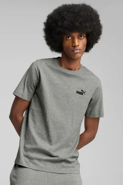 Puma Træningstøj|Træningstøj>T-shirt Ess Small No. 1 Logo Medium gray heather