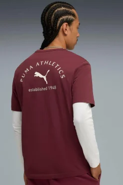 Puma T-shirt Class Graphic Tee Ruby Shimmer Discount