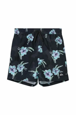 Quiksilver Badebukser Everyday Straight Volley Yth14 Backyards Black - Kvj7 Hot