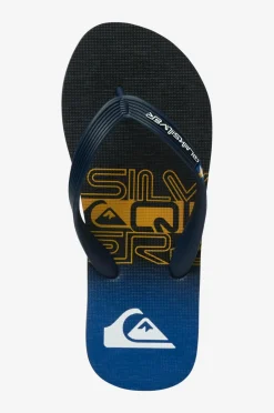 Quiksilver Flip flops Molokai Art Youth Black/black/orange Best