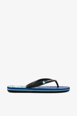 Quiksilver Flip flops Molokai Art II Youth Blue 2