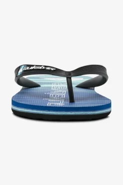 Quiksilver Flip flops Molokai Art II Youth Blue 2