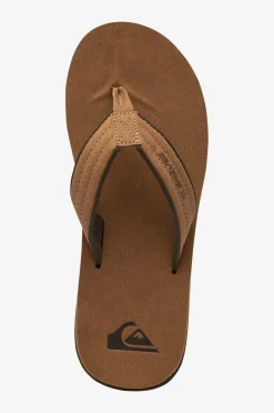 Quiksilver Klipklapper Carver Nubuck Tan - Pattern_1