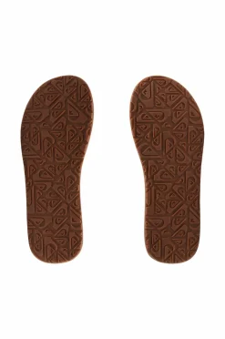 Quiksilver Klipklapper Carver Nubuck Solid black Discount