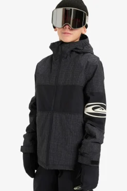 Quiksilver Snowboardjakke / skijakke High IN The Hood Youth JK True black Discount