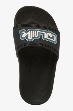 Quiksilver Tøfler Rivi Wordmark Slide II Youth Black 3 Best
