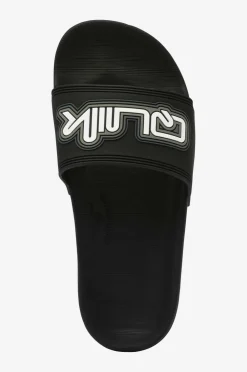 Quiksilver Badesko|Sandaler>Tøfler Rivi Wordmark Slide II Youth Black 1