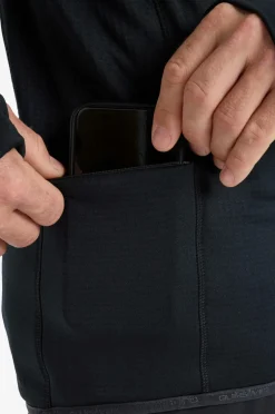 Quiksilver Træningstrøje Steep Point FZ Fleece True black