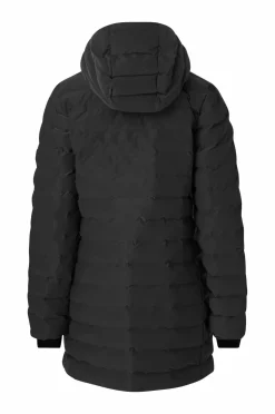 Rains Jakke Lohja Long Puffer Curve Jacket W3t3 Black