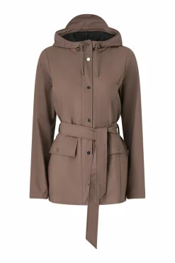 Rains Regnjakke Curve Jacket W3 Shade Outlet