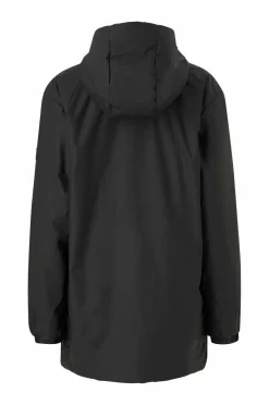 Rains Regnjakke Lohja Long Jacket W3T2 01black Outlet