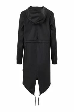 Rains Regnparka String W Parka 84blackgrain Hot
