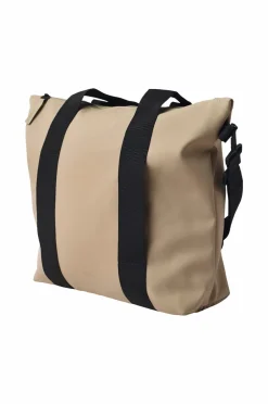 Rains Taske Tote Bag Mini Beige Outlet