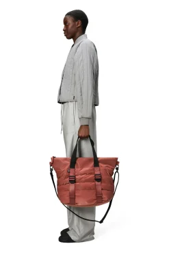 Rains Tote bag Puffer Mix Tote Bag Mini W3 Honor New